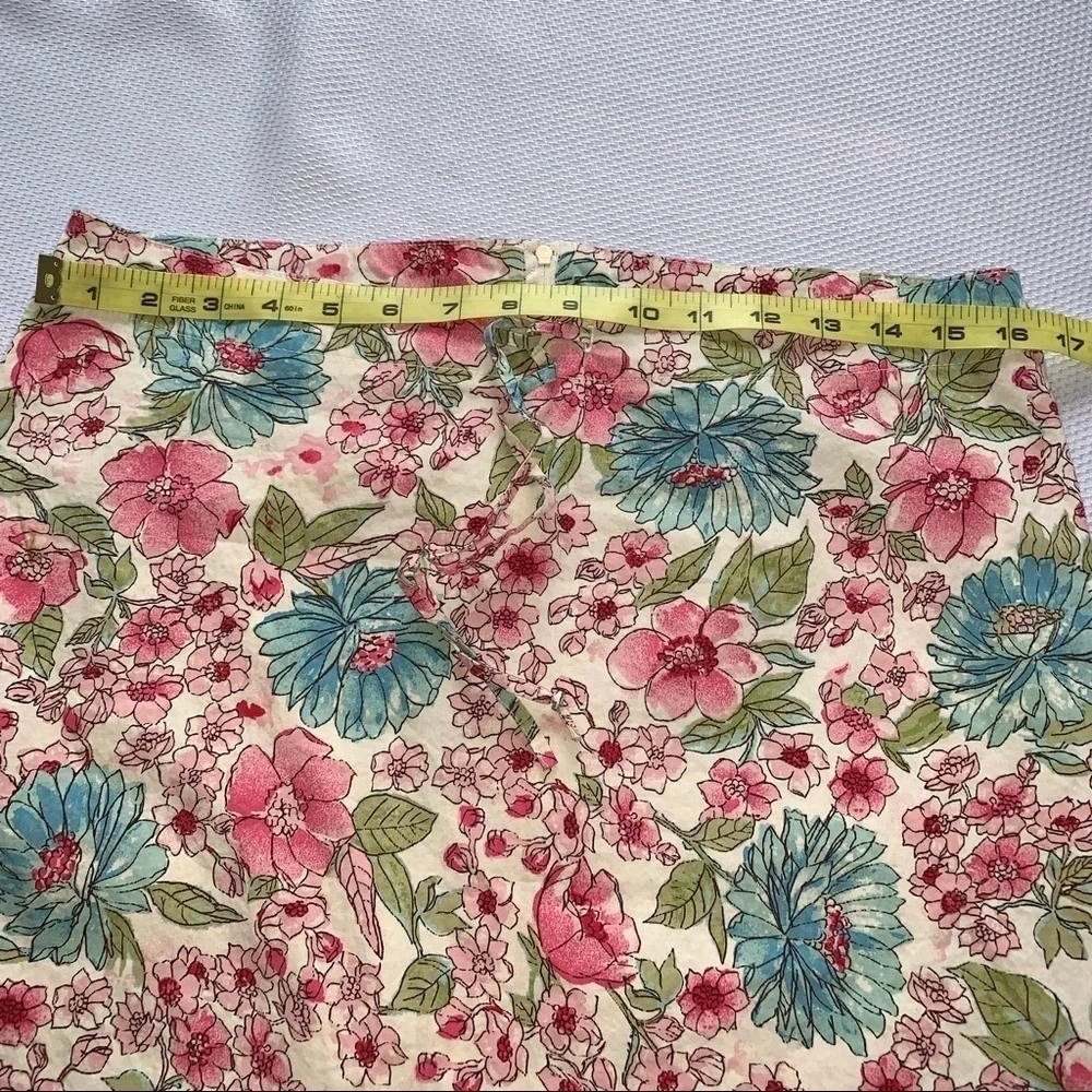Jonathan Martin Floral Skirt, sz L - Picture 6 of 8